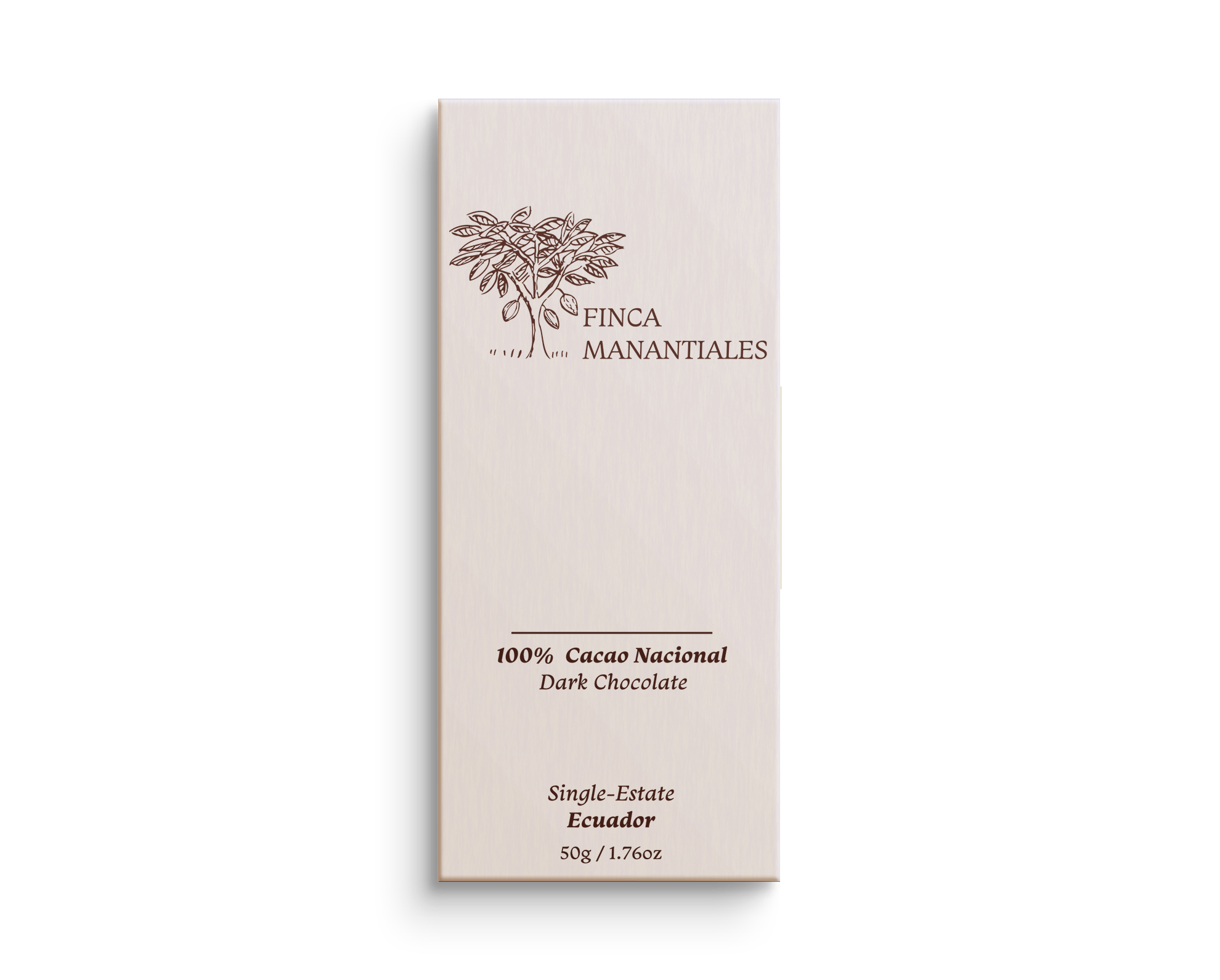 100% Dark Chocolate Bar (50g)