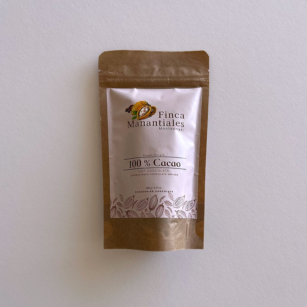 100% Cacao Couverture Wafers