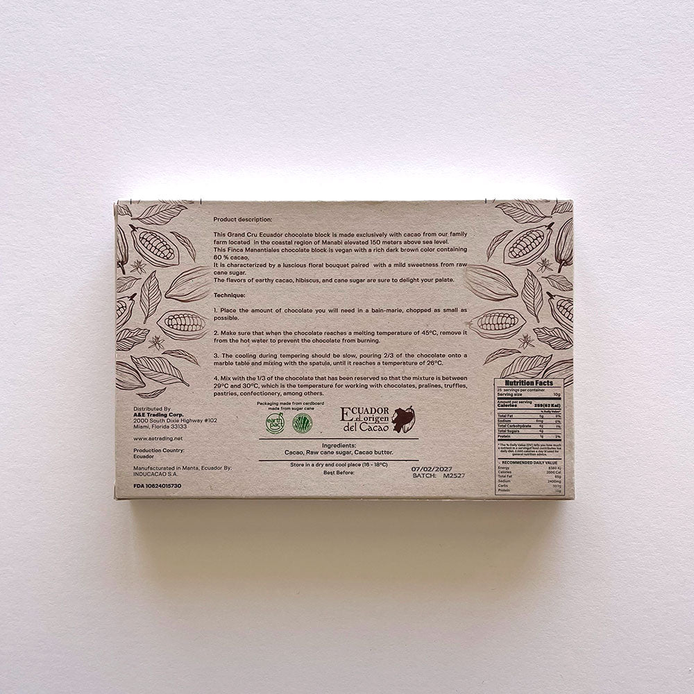 60% Cacao Block