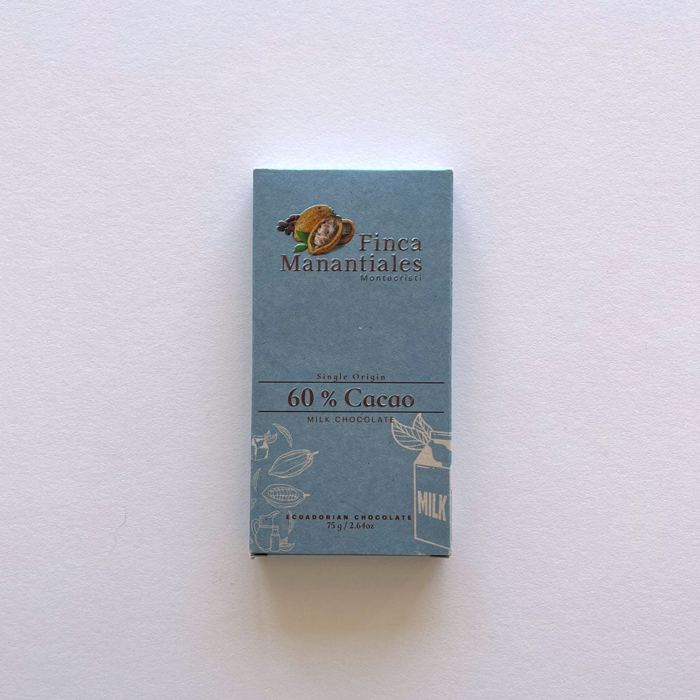 60% Dark Milk Chocolate with Panela Bar (75g)