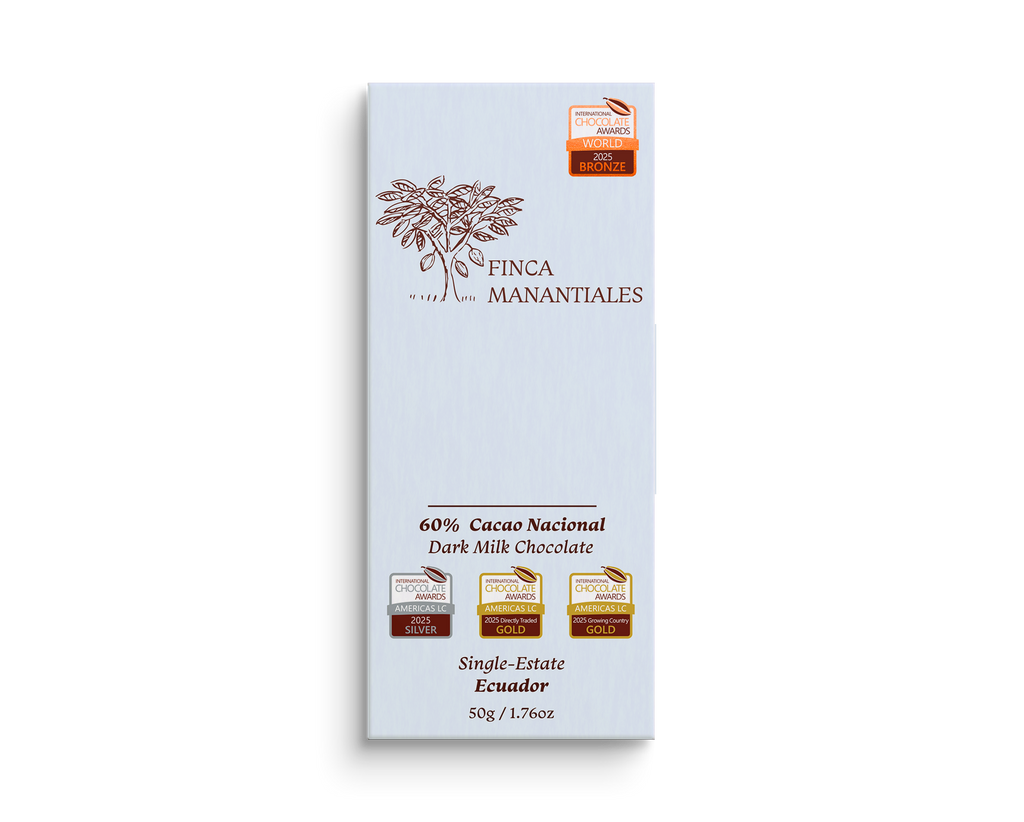 60% Dark Milk Chocolate Bar (50g)