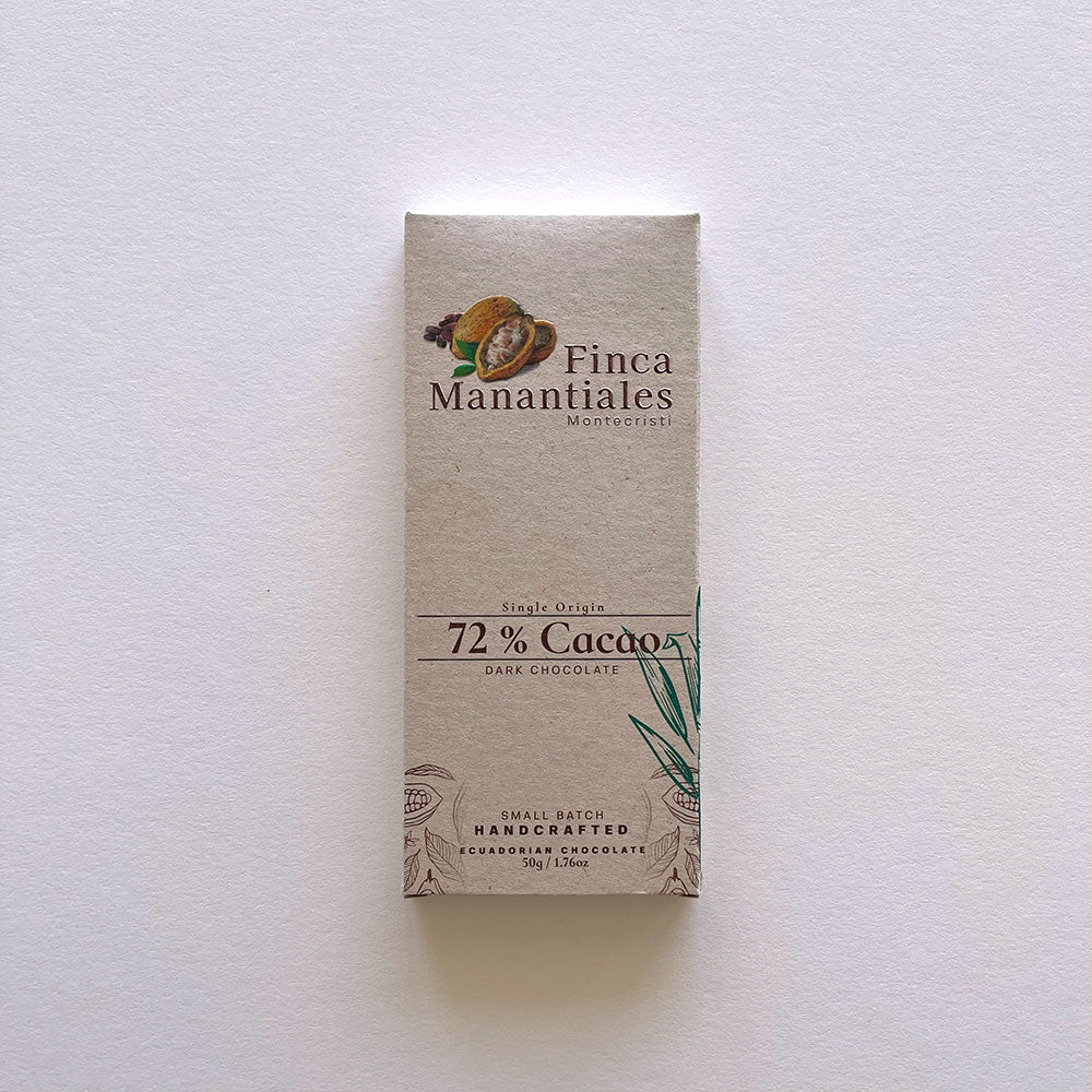 72% Dark Chocolate Bar (50g)
