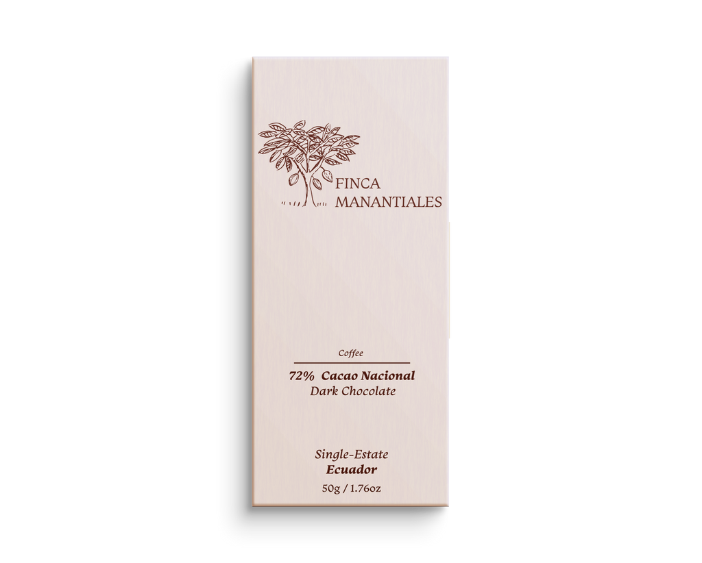 72% Dark Chocolate with Coffee (50g)
