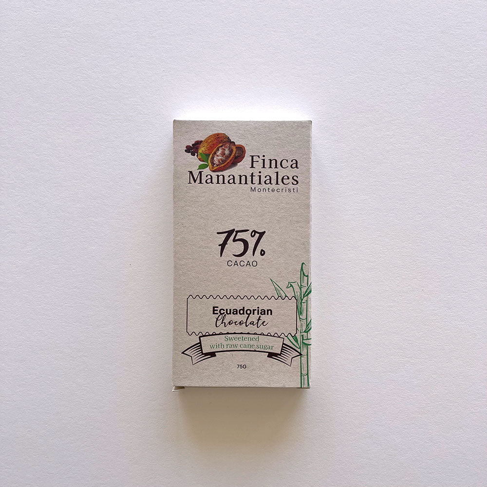 75% Dark Chocolate with Panela Bar (75g)