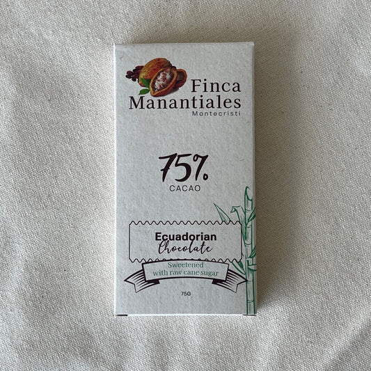 75% Dark Chocolate Bar 75g